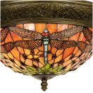 David TIF-35033 Tiffany mennyezeti lámpa