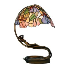 Mort TIF-7601 Tiffany asztali lámpa