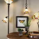 Mony TIF-81051 Tiffany olvasó karos álló lámpa