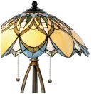 Natan TIF-9101 Tiffany asztali lámpa