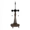 Tiffany asztali talp 3db E27-es foglalattal TIF-AH5