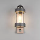 Trio 204169135 Sambesi 33x12,5cm, mozgás-érzékelős, 1xE27, IP44, kültéri fali lámpa