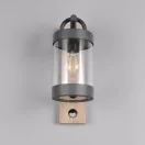 Trio 204169135 Sambesi 33x12,5cm, mozgás-érzékelős, 1xE27, IP44, kültéri fali lámpa