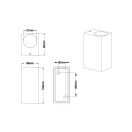 Trio 204269231 Roya kültéri fali lámpa