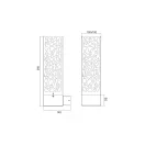 Trio 207360142 Cooper kültéri fali lámpa