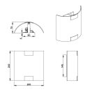 Trio 212700104 Pura fali lámpa