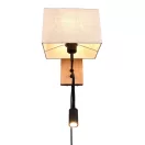 Trio 212870236 Nilam fali lámpa olvasókarral