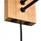 Trio 212870236 Nilam fali lámpa olvasókarral