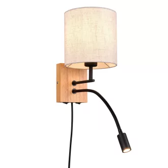 Trio 212879236 Nilam fali lámpa olvasókarral