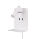 Trio 222570231 Element fali lámpa olvasókarral