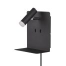 Trio 222570232 Element fali lámpa olvasókarral