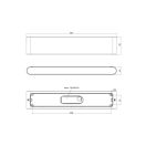 Trio 226460231 Thames kültéri fali lámpa