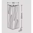 Trio 263300130 Karuni fali lámpa