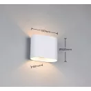 Trio 266100131 Alani 1xG9, felfelé és lefelé világító fali lámpa