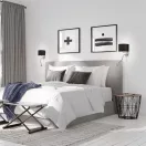 Trio 271170202 Hotel fali lámpa olvasókarral