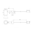 Trio 283500132 Lorenzo fali lámpa