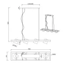 Trio 301900467 Bell függeszték