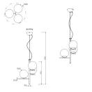 Trio 302000332 Pure függeszték