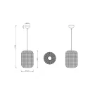 Trio 303000132 Runa függeszték