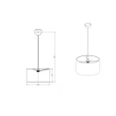 Trio 308200179 Hostel függeszték