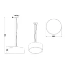 Trio 309800432 Baron függeszték