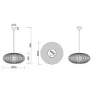 Trio 312300136 Hedda függeszték