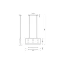 Trio 313800332 Agra függeszték