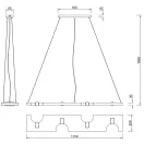 Trio 314300430 Tailor függeszték