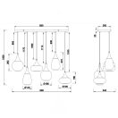 Trio 317000613 Lumina függeszték