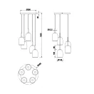 Trio 317530506 Barret függeszték