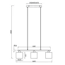 Trio 319000344 Julieta függeszték