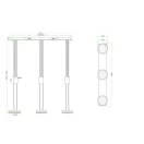 Trio 326510342 Franklin függeszték