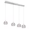 Trio 331610406 Flynt 4x880lm, 2300/3000/4000K, fényerőszabályzós függesztett lámpa