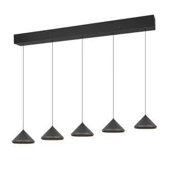   Trio 336210532 Laguna 5x500lm, 2300/3000/4000K lehúzható függeszték lámpa