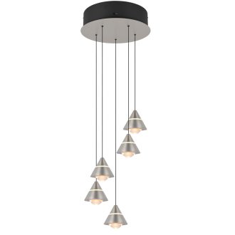   Trio 337030507 Romeo 5x700lm, 2300/3000/4000K lehúzható függeszték lámpa