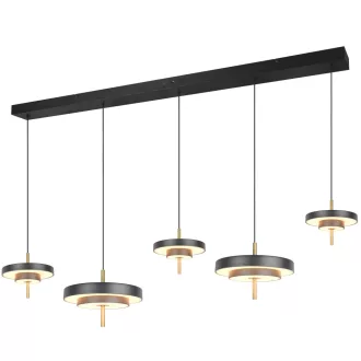   Trio 340210580 Keaton fényerőszabályzós,5900lm, 2300/3000/4000K függesztett lámpa