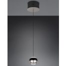 Trio 344410107 Orbit 15,5x80-200cm, lehúzható, fényerőszabályzós, 2300/3000/4000K 1x960lm függesztett lámpa