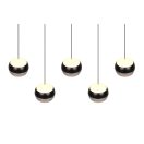 Trio 344410507 Orbit 100x80-200cm, lehúzható, fényerőszabályzós, 2300/3000/4000K 5x960lm függesztett lámpa