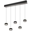 Trio 344410507 Orbit 100x80-200cm, lehúzható, fényerőszabályzós, 2300/3000/4000K 5x960lm függesztett lámpa