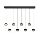 Trio 344410807 Orbit 155x80-200cm, lehúzható, fényerőszabályzós, 2300/3000/4000K 8x960lm függesztett lámpa