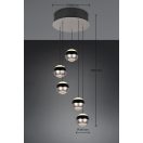 Trio 344430507 Orbit 30x80-200cm, lehúzható, fényerőszabályzós, 2300/3000/4000K 5x960lm függesztett lámpa