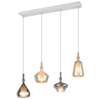 Trio 349400417 Aldea 4xE14 függesztett lámpa