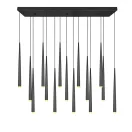 Trio 354811532 Cala 100x150cm, fényerőszabályzós, 15x450lm, 2300/3000/4000K függesztett lámpa