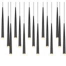 Trio 354811532 Cala 100x150cm, fényerőszabályzós, 15x450lm, 2300/3000/4000K függesztett lámpa