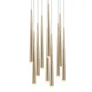 Trio 354831079 Cala 30x150cm, fényerőszabályzós, 10x450lm, 2300/3000/4000K függesztett lámpa