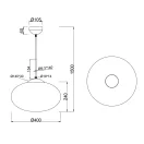 Trio 363190132 Fomento függeszték
