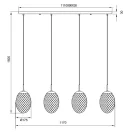 Trio 364200417 Facette függeszték