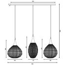 Trio 365400304 Soraya függeszték