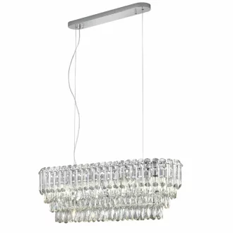   Trio 367601006 Malizia 96x29x150cm, 10xE14, függesztett lámpa