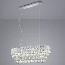 Trio 367601006 Malizia 96x29x150cm, 10xE14, függesztett lámpa